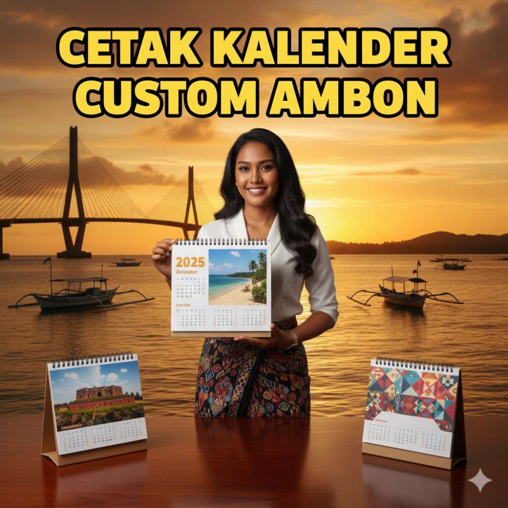 Harga kalender 1 lembar ambon